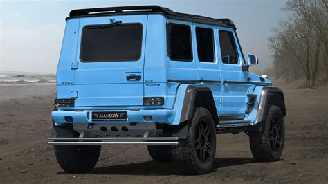 Mansory Introduces One Off Mercedes Benz G500 4x4