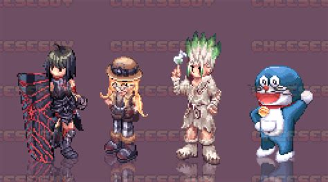 Artstation Custom Characters Sprites Ragnarok Online Style By