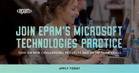 Join Epams Microsoft Technologies Practice Epam