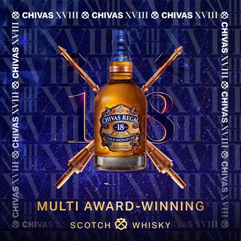 Chivas Regal 18 Years Blended Scotch Whisky 70cl Buy Online For Nationwide Delivery