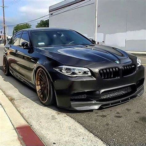 Slammed Bmw M5 F10 On Custom Painted Vossens Artofit