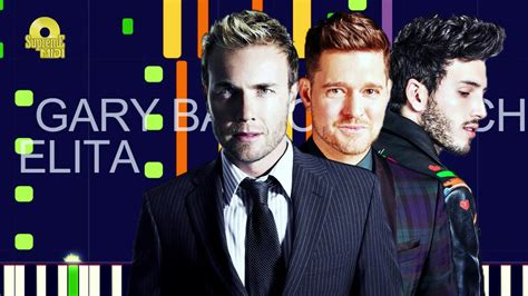 Gary Barlow Michael Bublé Sebastián Yatra ELITA PRO MIDI FILE