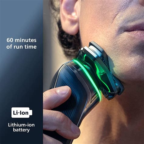 Philips Norelco 9800 Rechargeable Electric Shaver with Quick Clean, Pop