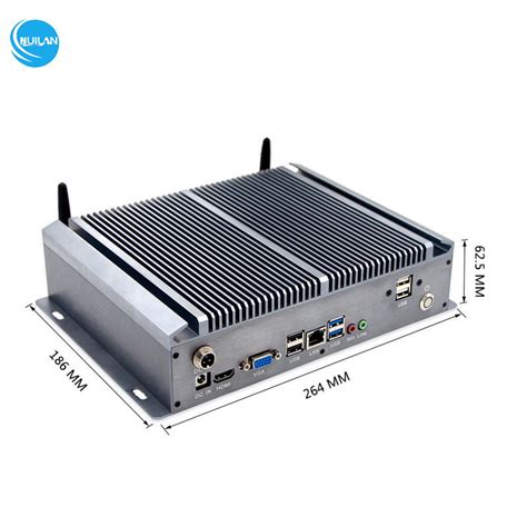 Huilan Fanless Industrial Embedded Dual Lan Mini Pc China Industrial