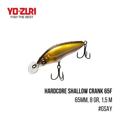 Buy Wobbler Yo Zuri Hardcore Shallow Crank 65F 65mm 8 Gr 1 5 M At
