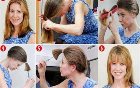 How ti cut your hair yourself at home