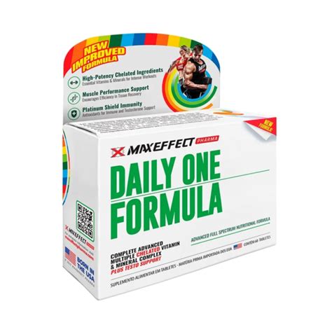 Daily One F Rmula Multivitam Nico Tabletes Maxeffect