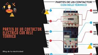 Partes De Un Contactor Electrico Con Rel T Rmico Doovi