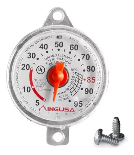 Carátula Indicador Nivel De Gas Tanque Estacionario Ingusa Mercadolibre