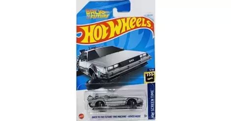 Back To The Future Time Machine Hover Mode Mainline Hot Wheels Htb