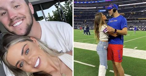 The Relationship Timeline Of Nfl Quarterback Josh Allen And His Girlfriend Brittany Williams