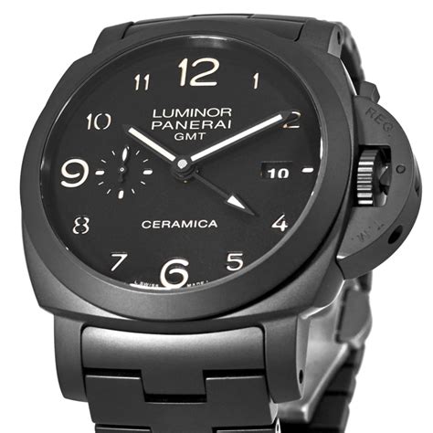 Panerai Luminor Days Tuttonero Gmt Automatic Black Ceramic Men S