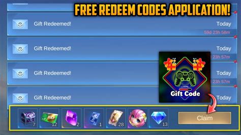 Epic Rewards Await ML Redeem Codes App Mar 2023 Update Exclusive