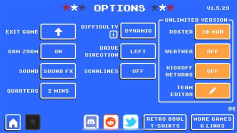 How To Change Settings On Retro Bowl YouTube