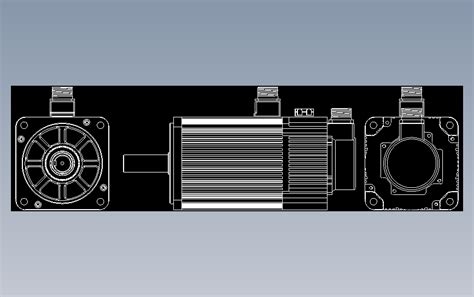 伺服电机3 8kw 150框号系列机种图纸 Aotucad Dwg 模型图纸下载 懒石网