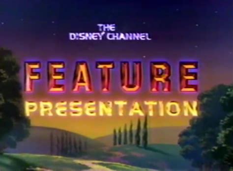 Disney Channel/Feature Presentation Bumpers - Audiovisual Identity Database