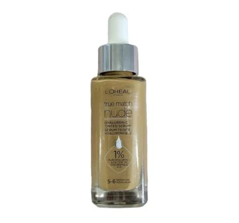 L Oreal Paris True Match Nude Hyaluronic Tinted Serum Foundation