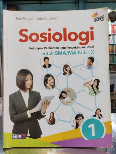 Buku Sosiologi Sma Kelas Penerbit Erlangga Revisi Terbaru Second