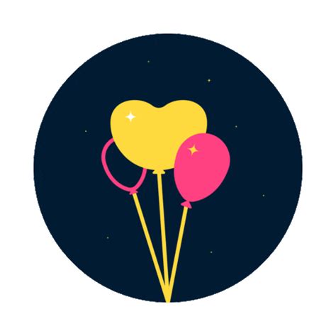 Kxzxxm Giphyupload Happiness Balloons Sticker