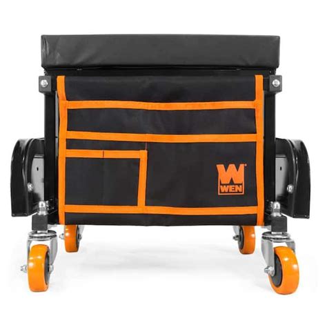 Wen Gg1400 400 Pound Capacity Garage Glider Rolling Tool Chest Seat