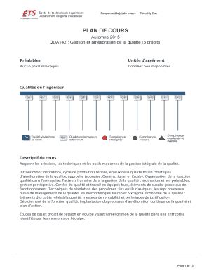 Remplissable En Ligne Plan De Cours Etsmtl Plan De Cours TS Plan De