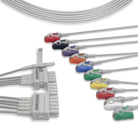 Compatible Mortara Ekg Lead Wire Medical Accessories Manufacturer