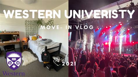 WESTERN UNIVERSITY Move In Vlog Oweek Ontario Hall 2021 YouTube