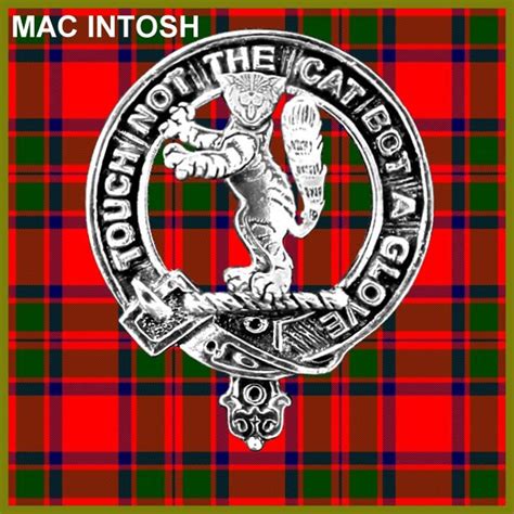 Macintosh Clan Crest Scottish Cap Badge CB02 Etsy