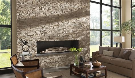 Interior Stone Fireplace Designs