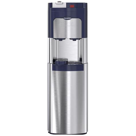 Drinkpod Stainless Steel Bottom Load Water Cooler with Coffee Maker
