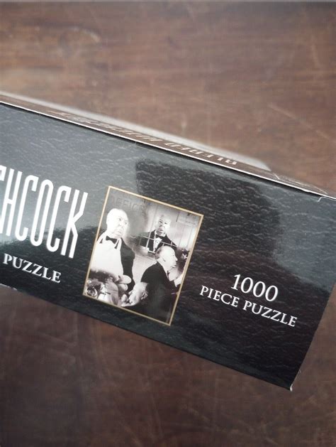 Alfred Hitchcock A Mystery Jigsaw Puzzle 1000 Pieces Complete 23 X 29” New Ebay