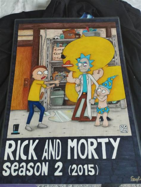 Poster _Rick and Morty season 2 by Gamernagyi on DeviantArt