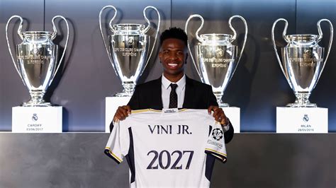 Real Madrid renova Vinicius Júnior até 2027 CNN Brasil