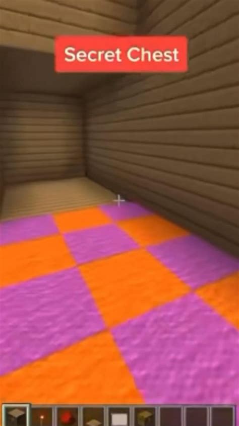 Secret chest in Minecraft | Minecraft crafts, Minecraft tutorial, Minecraft designs