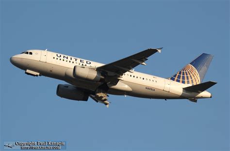 N801UA United Continental Airbus A319 131 PHL December Flickr