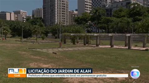 Vídeo Prefeitura Do Rio Publica Edital De Concessão Do Jardim De Alah