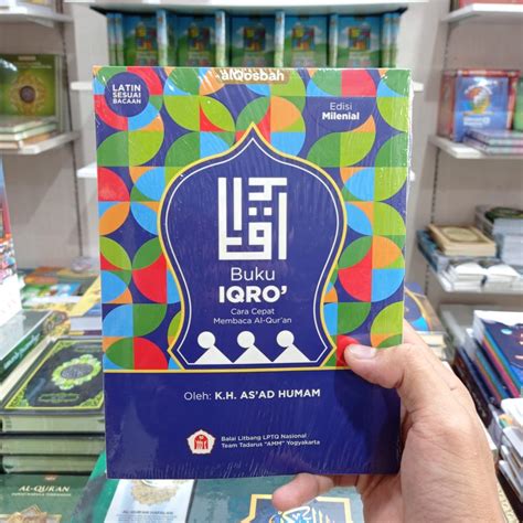 Jual Buku Iqro Milenial Transliterasi Latin Cara Cepat Membaca Alquran