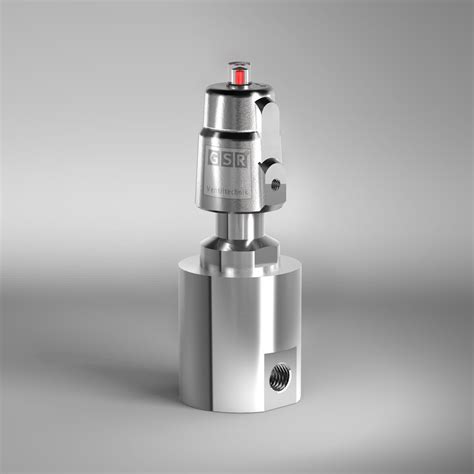 Aggressive Media Valve Air Operated Piston Pneumatic Pressure