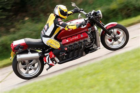 Allen Millyards V10 Viper Motorbike Hits 207mph Mcn