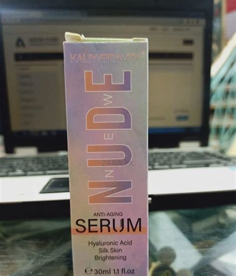 Kaliya Beauty NUDE Anti Aging Hyaluronic Whitening Serum Ml Zara Pk