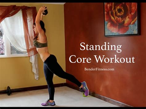 Minute Standing Ab Workout No Crunch Core Exercises Bender Fitness