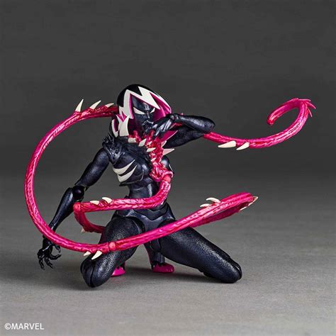 Amazing Yamaguchi Revoltech Spider Gwen Gwenom Limited Bonus