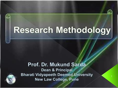 Methodology In Research