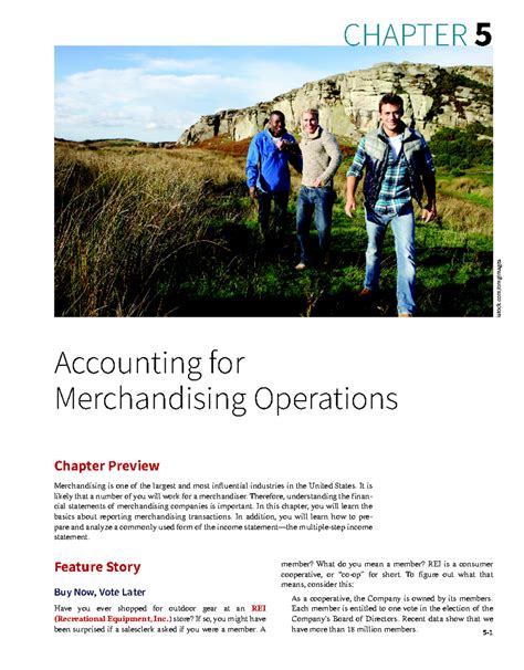 Chapter 5: Accounting for Merchandising Operations - Key Concepts and