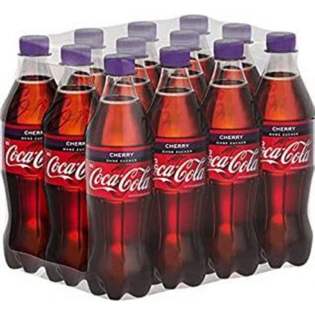 COCA COLA Cherry Cerise 12 X 50cl Pack De 12 Selfdrinks