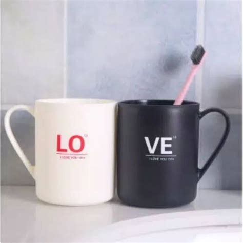 Jual Kado Souvenir Gelas Couple Plastik Love Gelas Couple Plastik