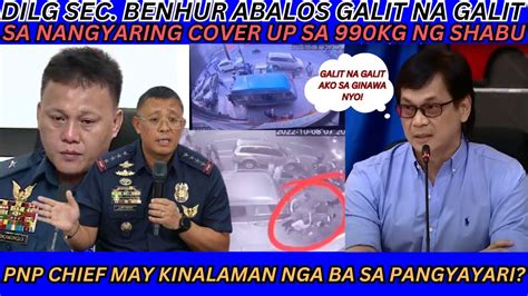 Sec Abalos Galit Na Galit Pnp Chief Azurin May Kinalaman Nga Ba Sa