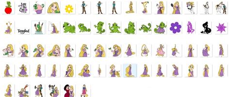 Tangled Svg Tangled Png Princess Svg Clipart Layered Files Etsy Australia