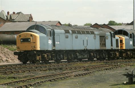 0020 40160 In Scrap Line Crewe Works Class 40 40160 Waitin Flickr