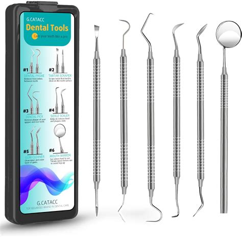 Amazon CATACC PRO Dental Tools Dental Pick Dental Hygiene Kit